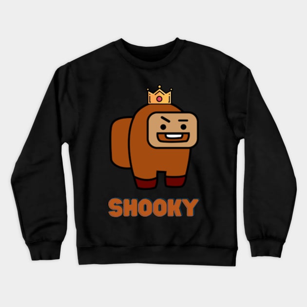 Among Us BT21 Shooky Crewneck Sweatshirt by TweeBee